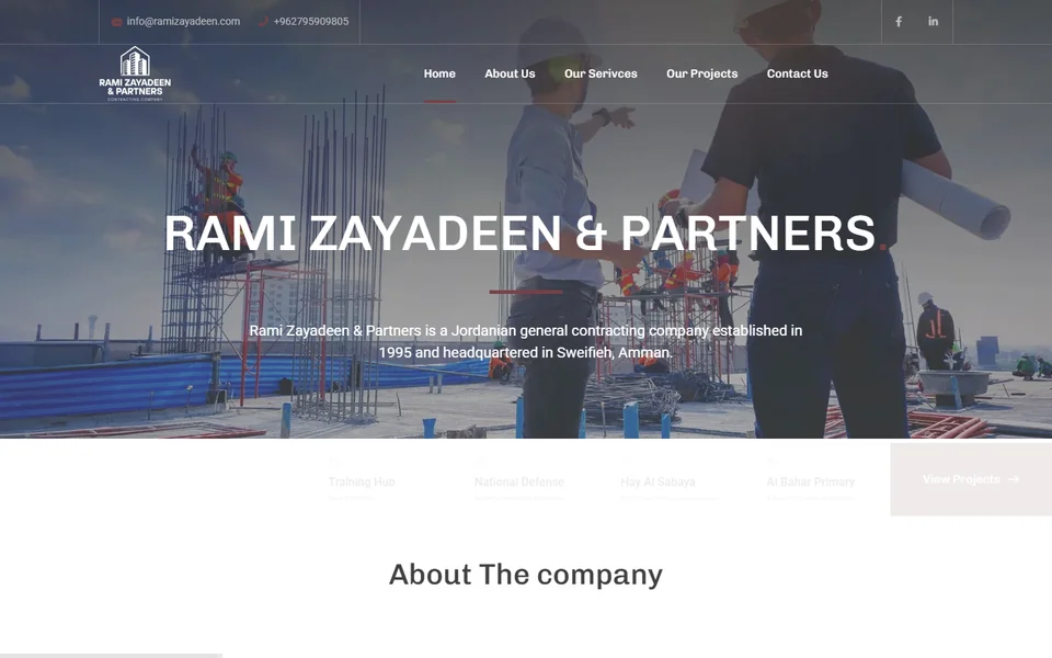 Rami Zayadeen & Partners public website